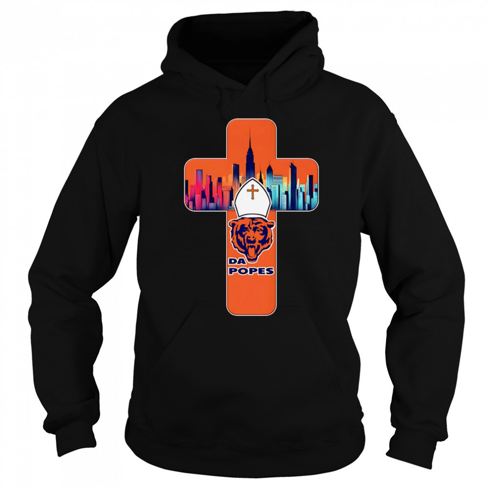 Da Popes Chicago Bears skyline shirt Sweatshirt