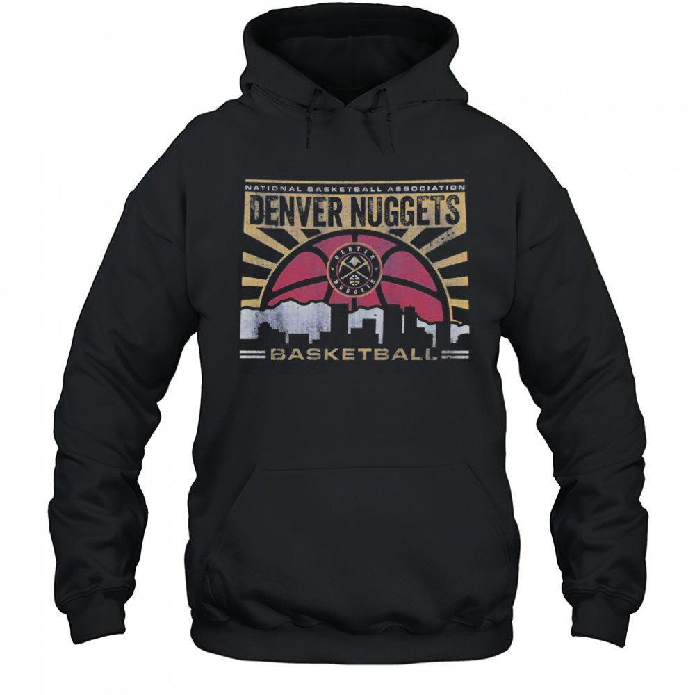 Denver Nuggets Regional T-Shirt Hoodie
