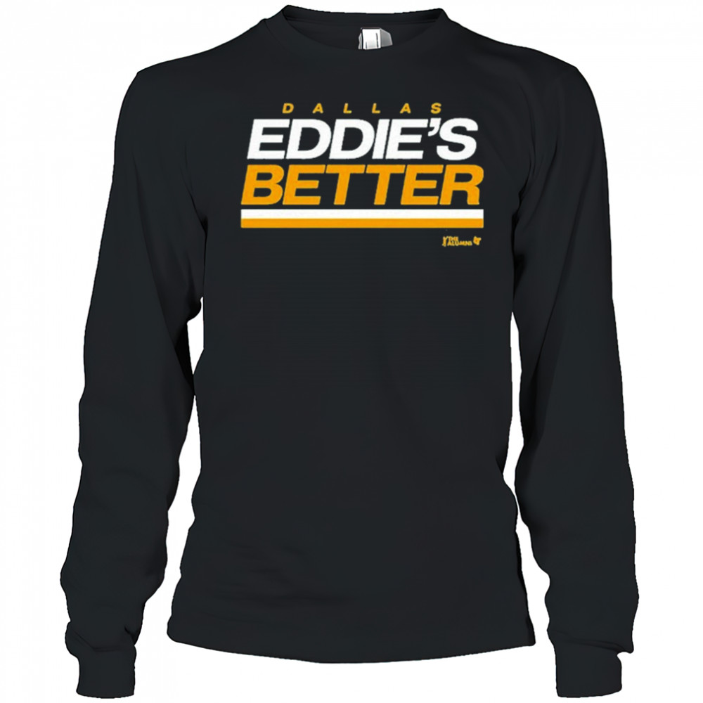Eddie Belfour Eddie’s Better Dallas Stars T-Shirt Long Sleeved