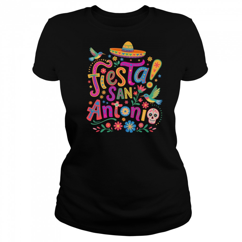 Fiesta Squad San Antonio Texas Cinco De Mayo Lets Fiesta shirt Women's T-shirt