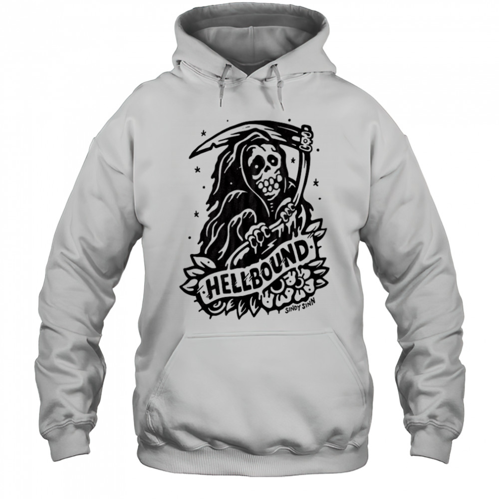 Hellbound Grim Reaper Sindy Sinn T-shirt Hoodie