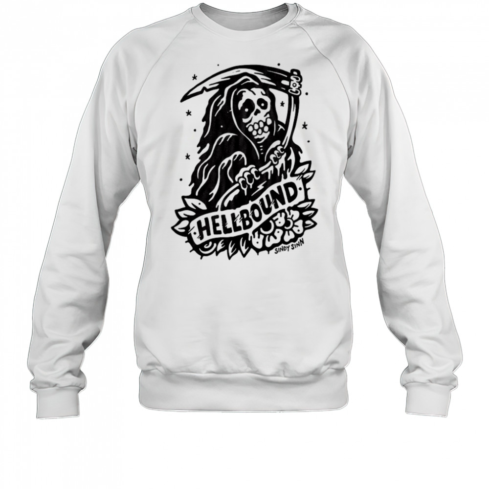 Hellbound Grim Reaper Sindy Sinn T-shirt Sweatshirt