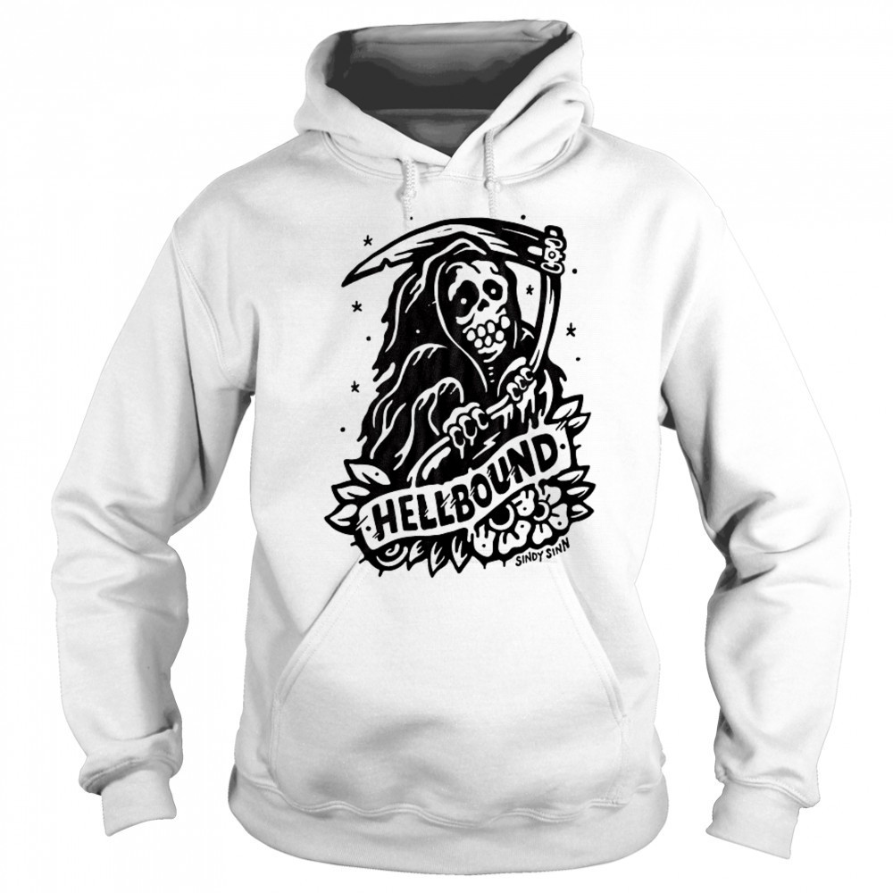 Hellbound Grim Reaper Sindy Sinn T-shirt Sweatshirt