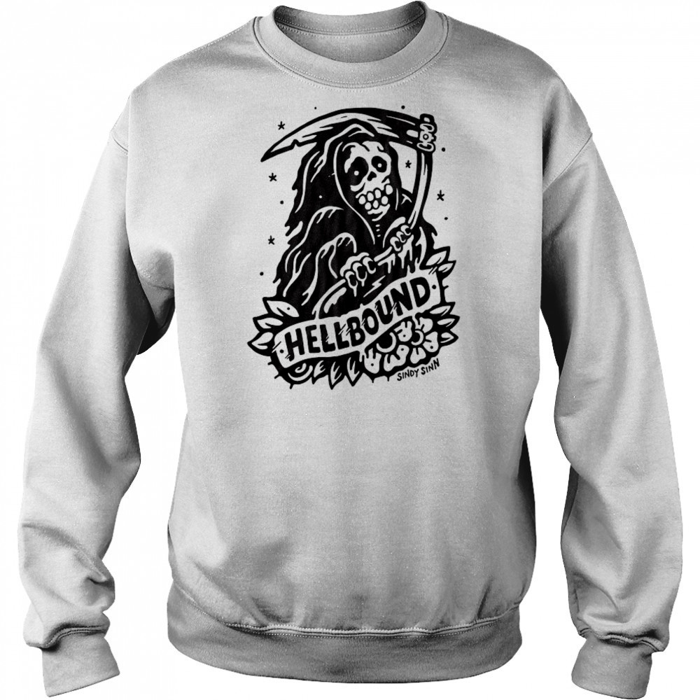 Hellbound Grim Reaper Sindy Sinn T-shirt Hoodie