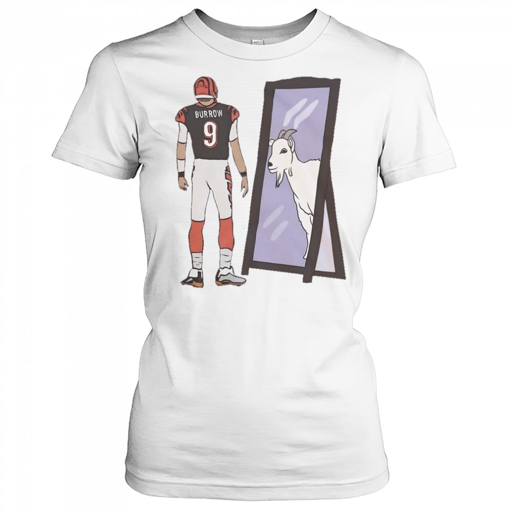 Joe Burrow Mirror Goat Cincinnati Football T-Shirt Women's T-shirt