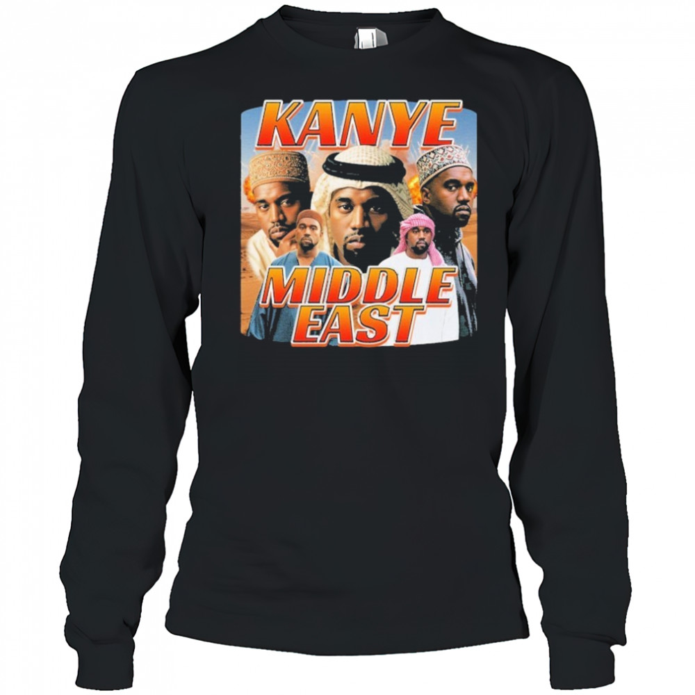 Kanye West Middle East T-shirt Long Sleeved