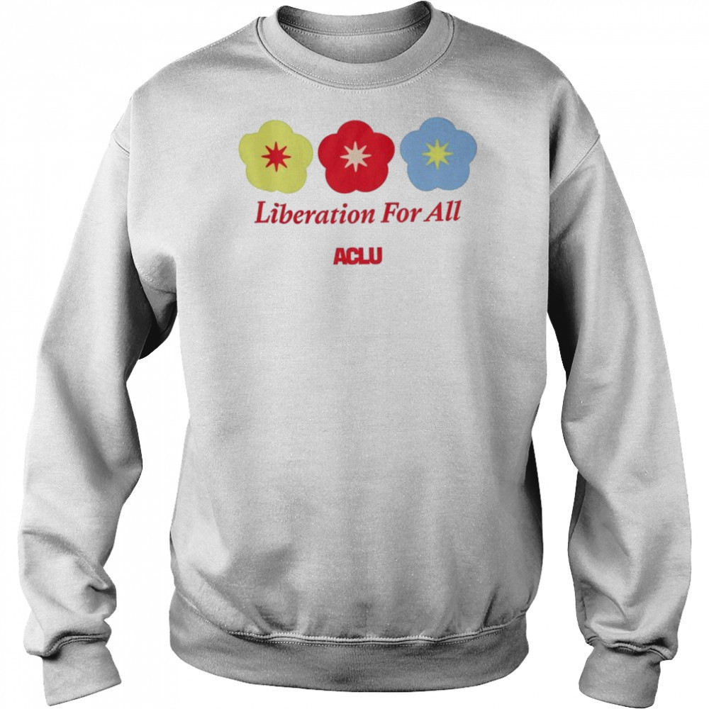 Liberation For All ACLU T-shirt Hoodie