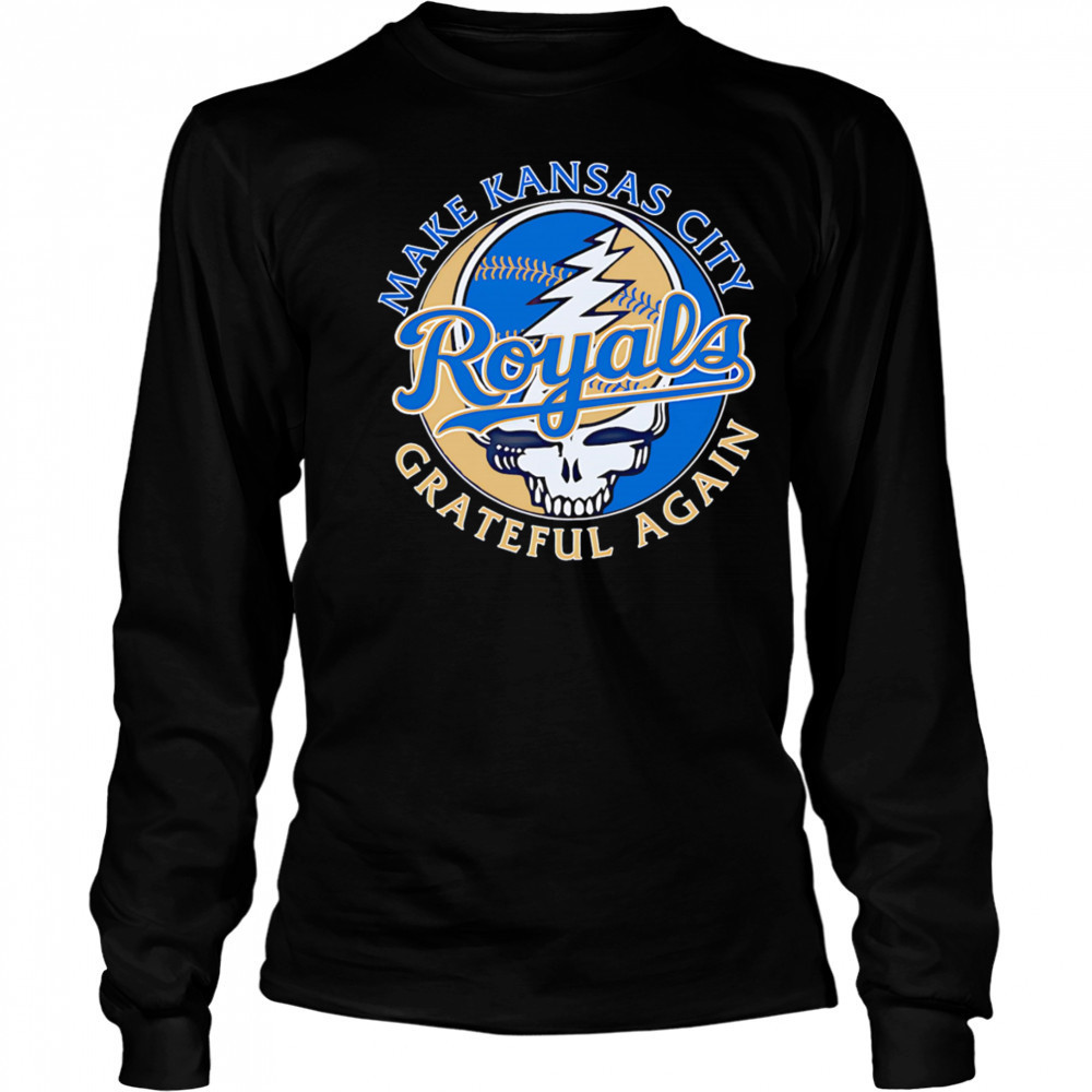 Make Kansas City Royals Grateful again shirt Long Sleeved