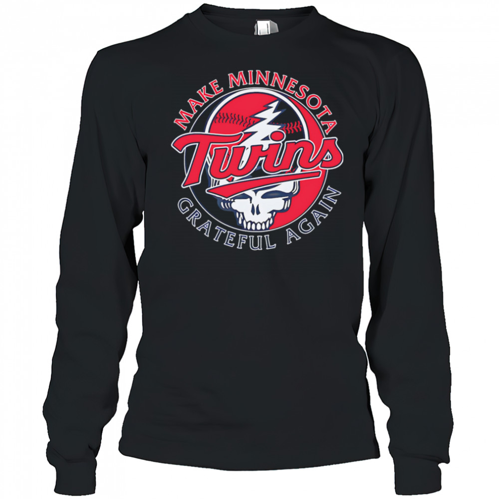Make Minnesota Twins Grateful again shirt Long Sleeved