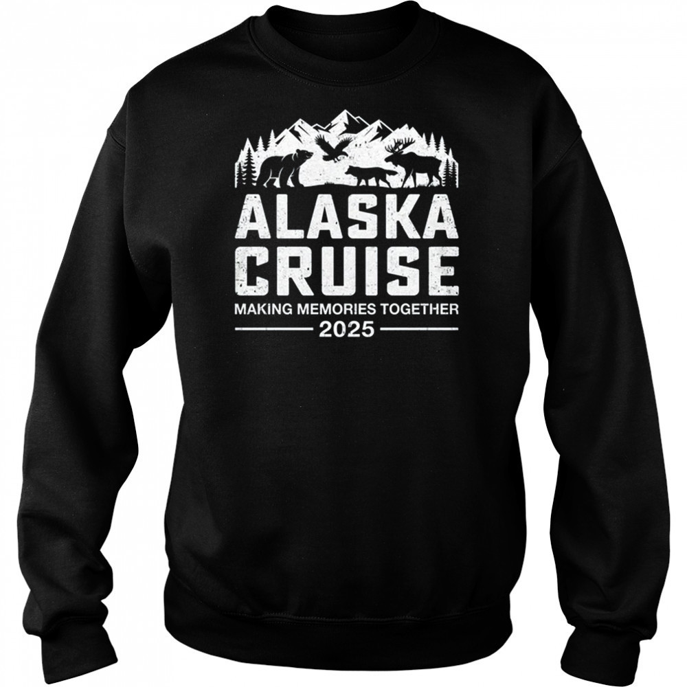 Matching Alaskan Family And Friends Group Alaska Cruise 2025 shirt Hoodie