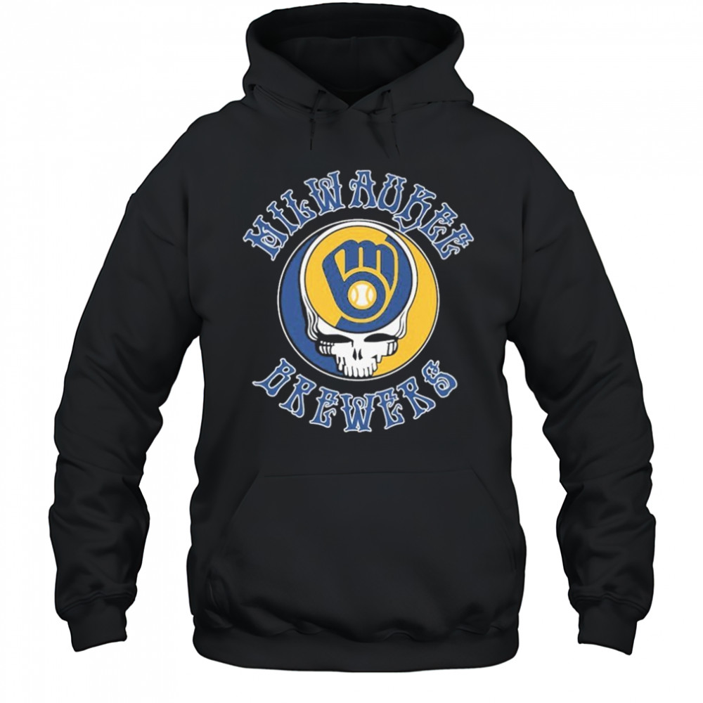 Milwaukee Brewers X Grateful Dead T-shirt Hoodie