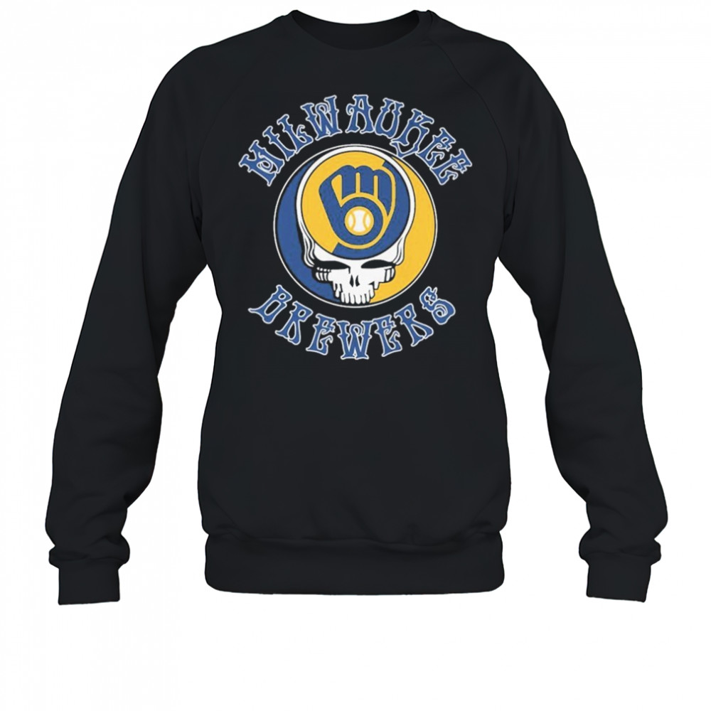 Milwaukee Brewers X Grateful Dead T-shirt Sweatshirt