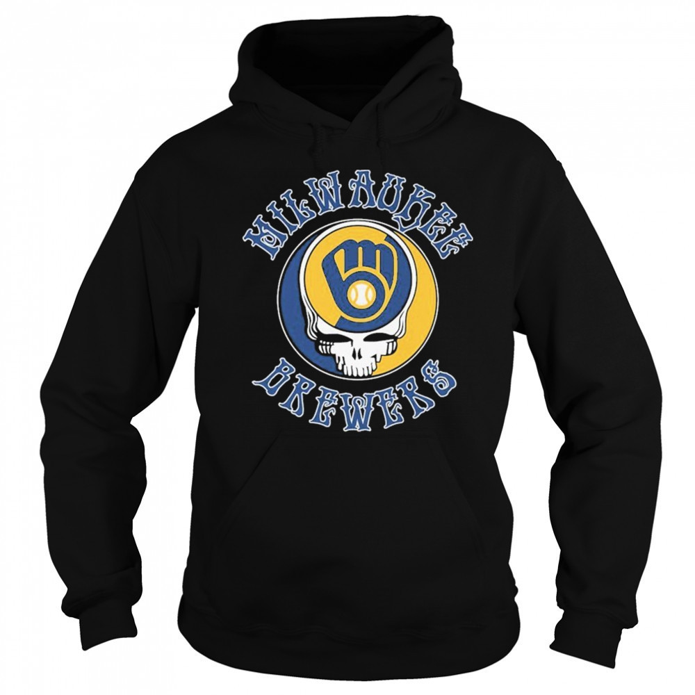 Milwaukee Brewers X Grateful Dead T-shirt Sweatshirt