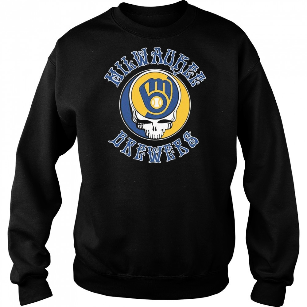 Milwaukee Brewers X Grateful Dead T-shirt Hoodie