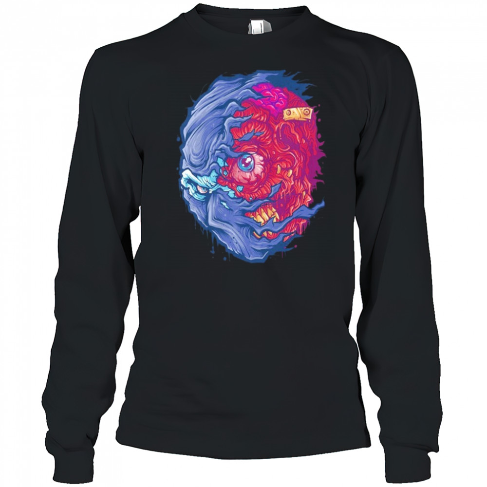 MNE Shredded Ninja Mask T-shirt Long Sleeved