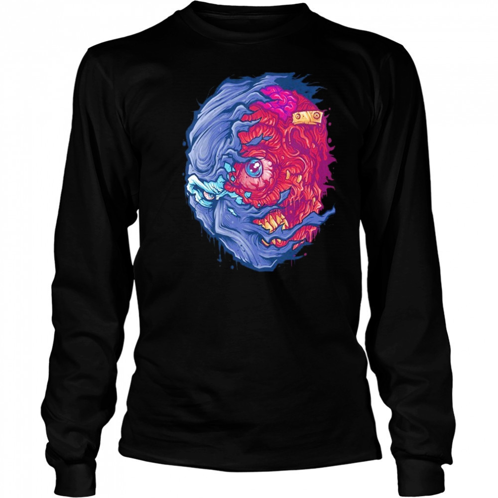 MNE Shredded Ninja Mask T-shirt Long Sleeved