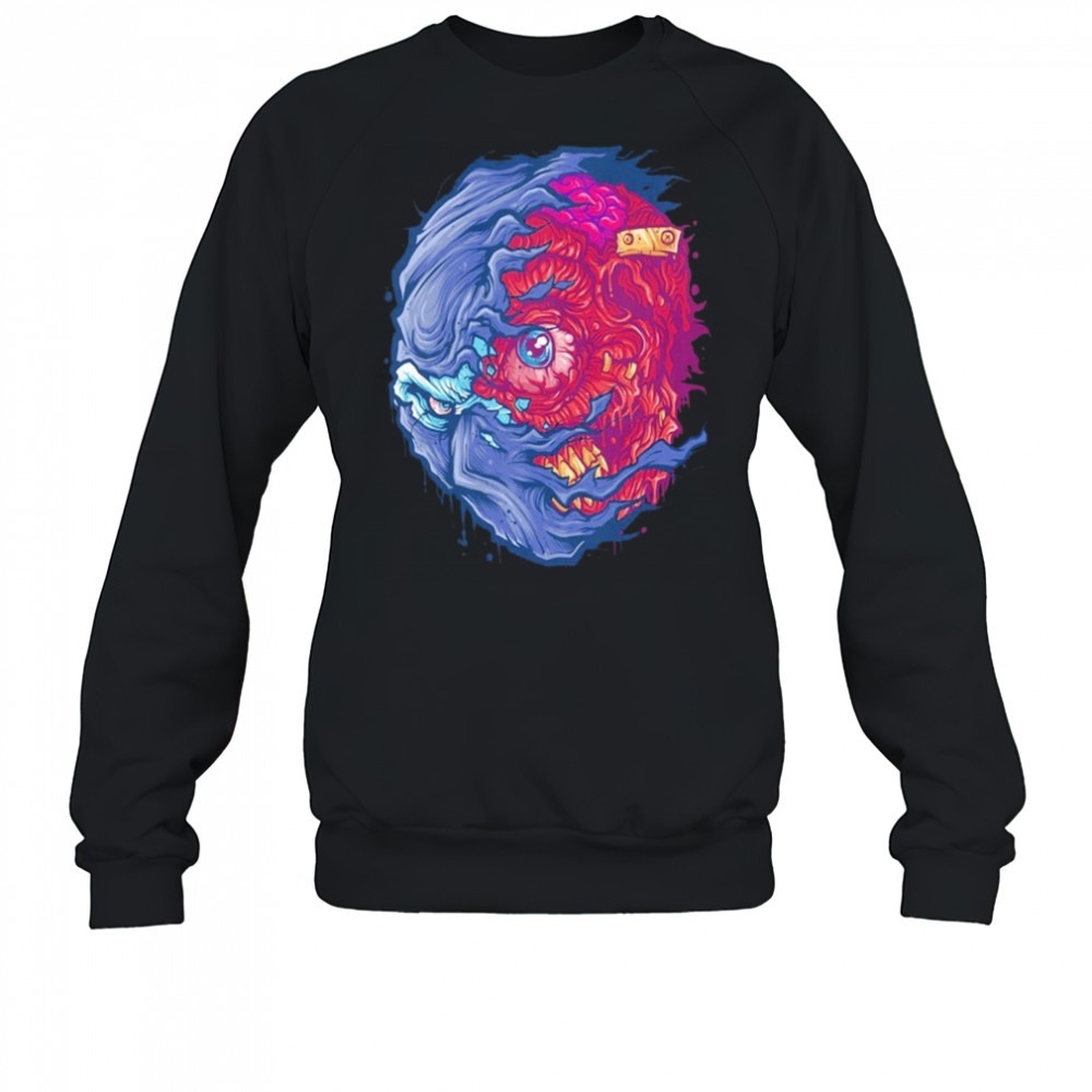 MNE Shredded Ninja Mask T-shirt Sweatshirt