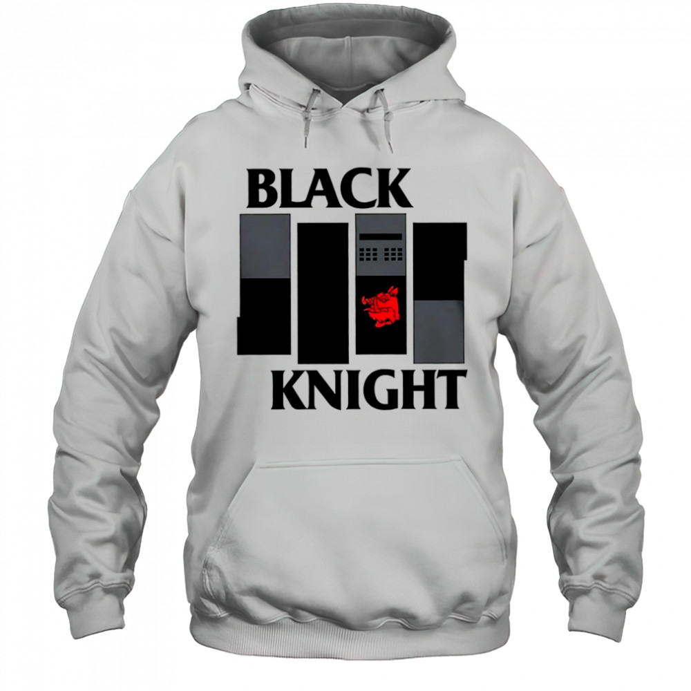 Monty Python and the Holy Grail and the punk rock band black flag black knight band shirt Hoodie