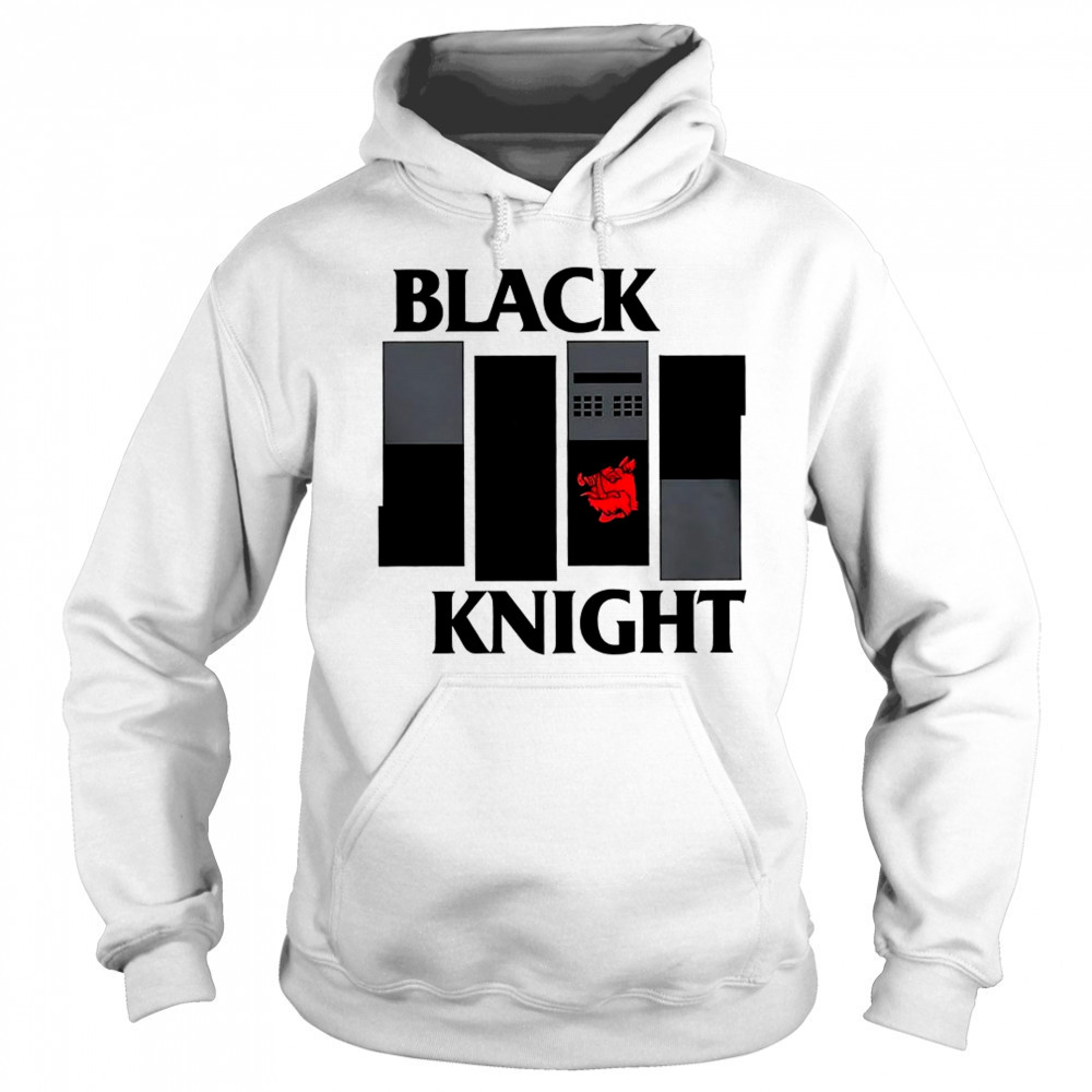 Monty Python and the Holy Grail and the punk rock band black flag black knight band shirt Sweatshirt