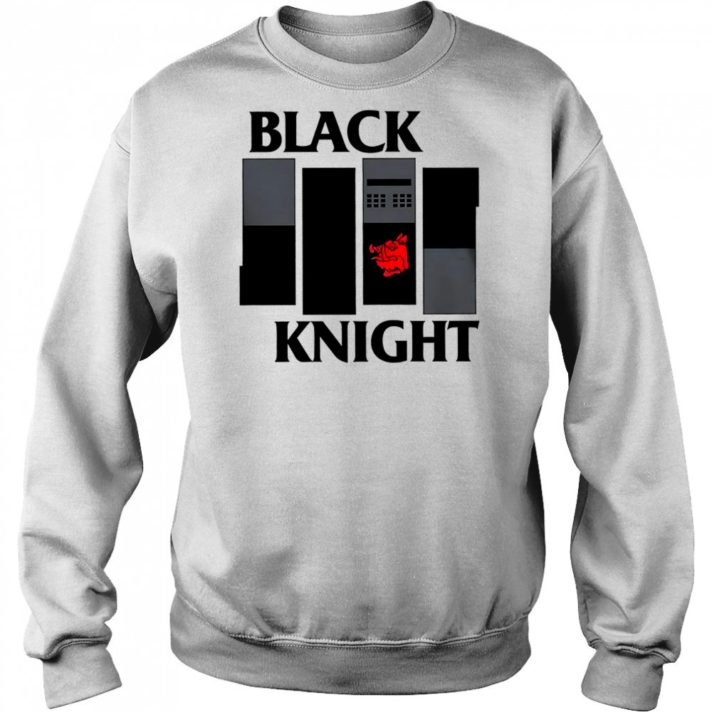 Monty Python and the Holy Grail and the punk rock band black flag black knight band shirt Hoodie