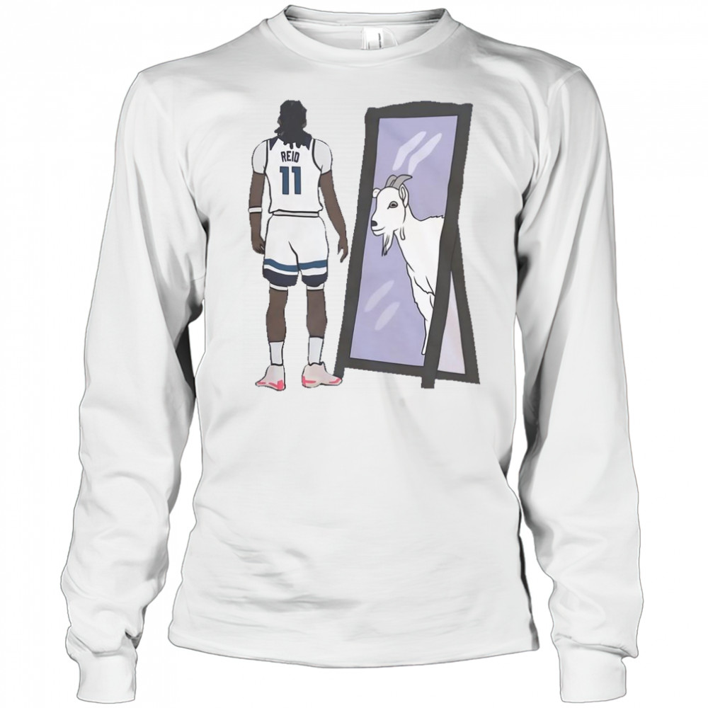 Naz Reid Mirror Goat Minnesota T-Shirt Long Sleeved