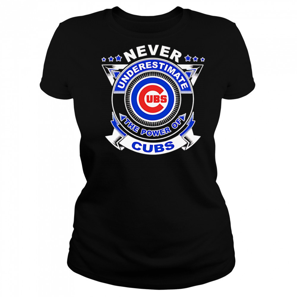 Never underestimate the power of Cubs shirt Women's T-shirt