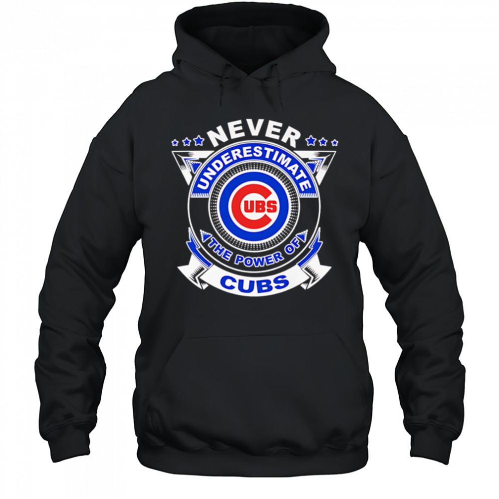 Never underestimate the power of Cubs shirt Hoodie