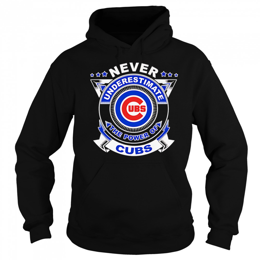 Never underestimate the power of Cubs shirt Sweatshirt