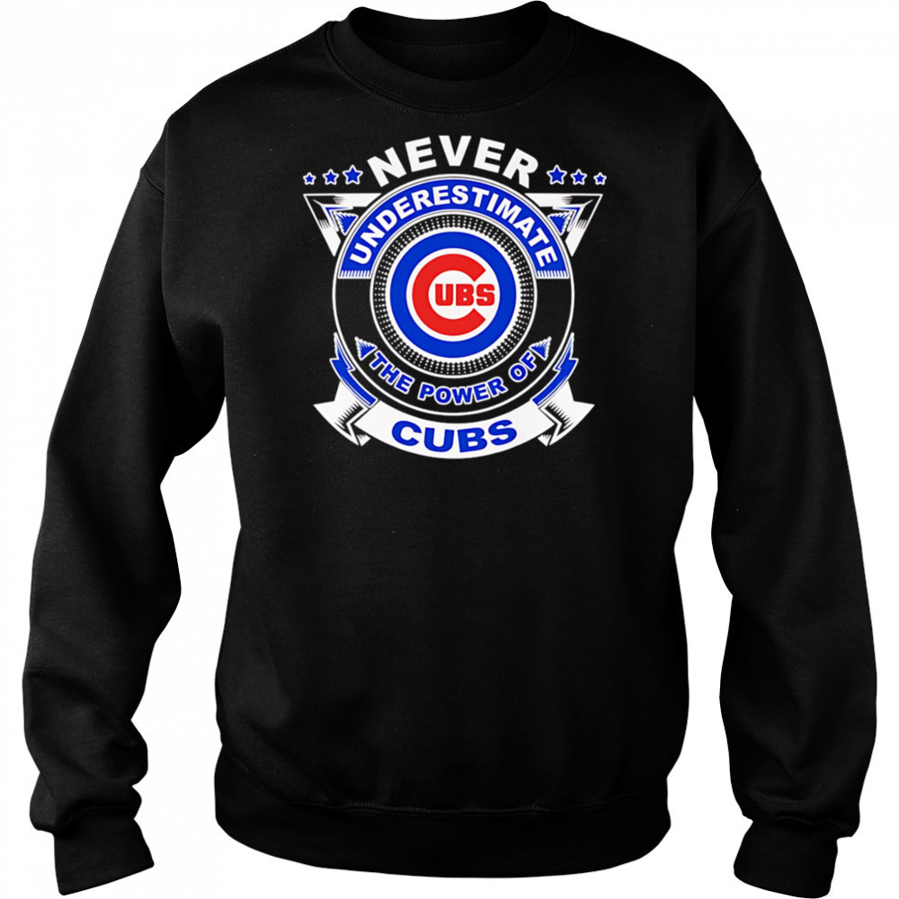Never underestimate the power of Cubs shirt Hoodie