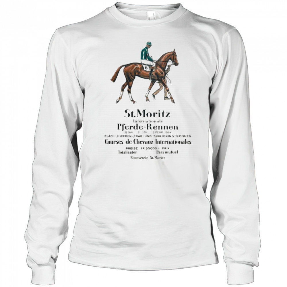 Organic Starboy St Moritz 1924 T-shirt Long Sleeved