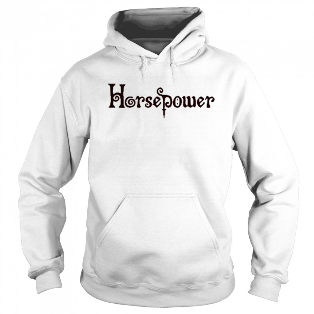 Rose Garden Horsepower Logo T-shirt Sweatshirt