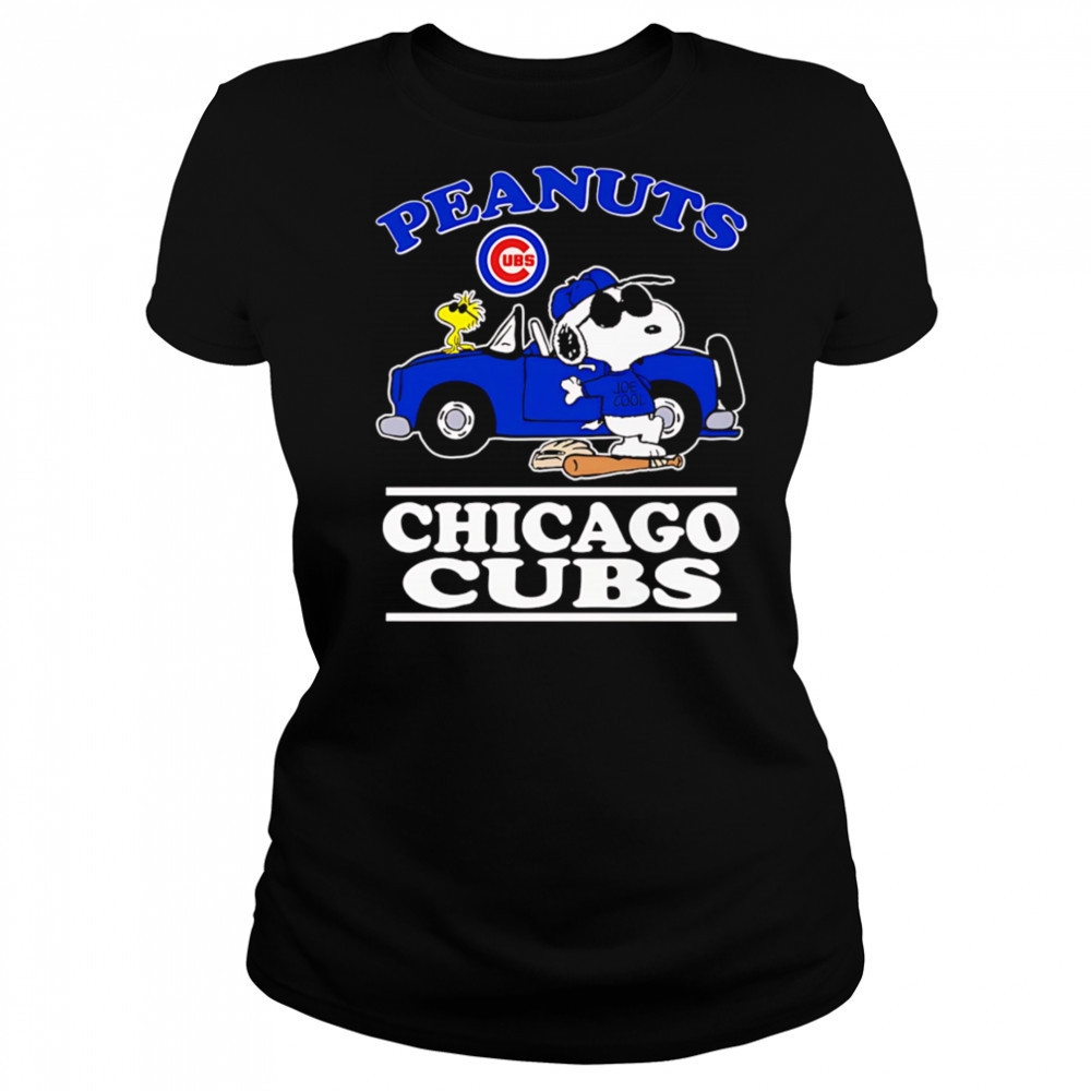 Snoopy and Woodstock Peanuts Chicago Cubs shirt Women's T-shirt