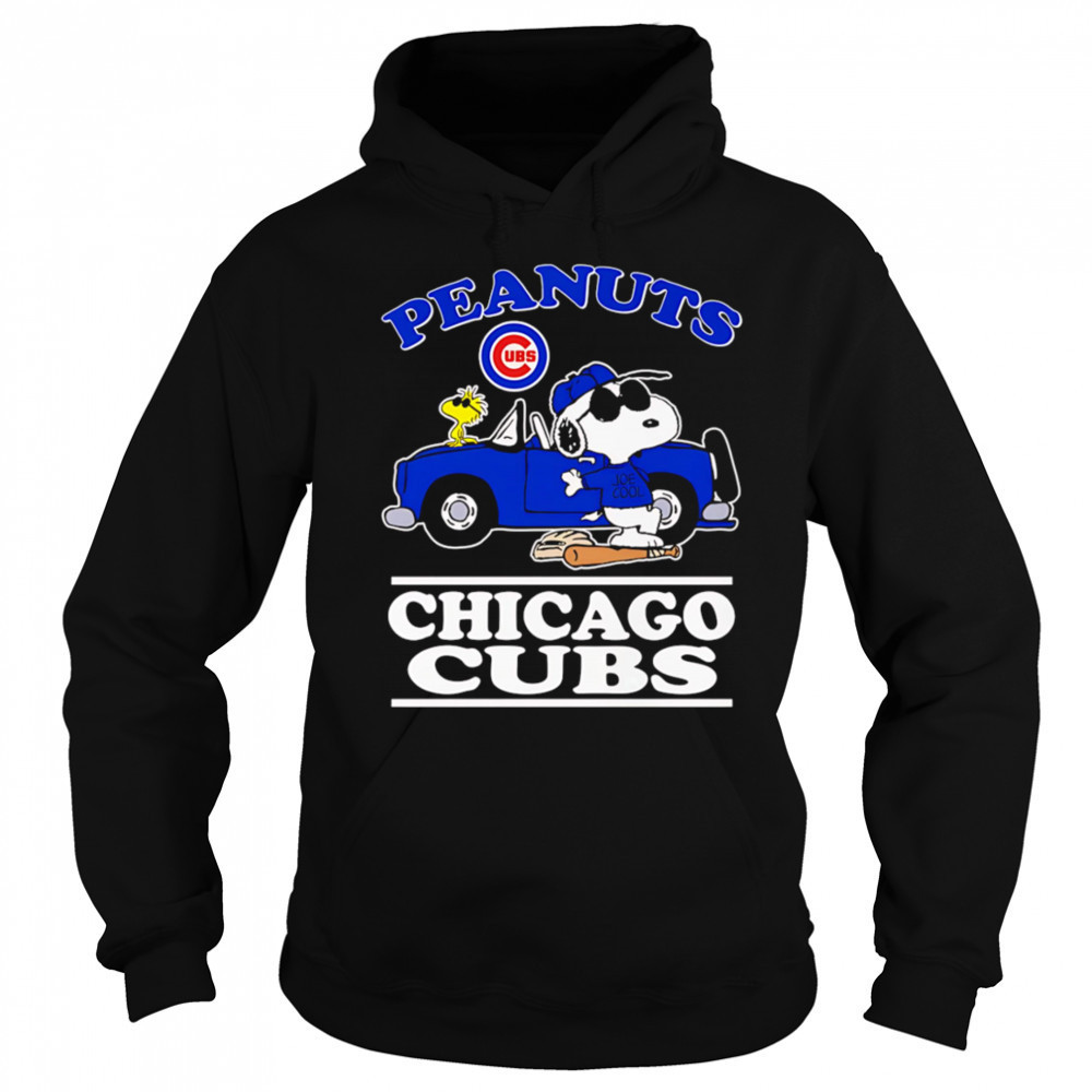 Snoopy and Woodstock Peanuts Chicago Cubs shirt Sweatshirt