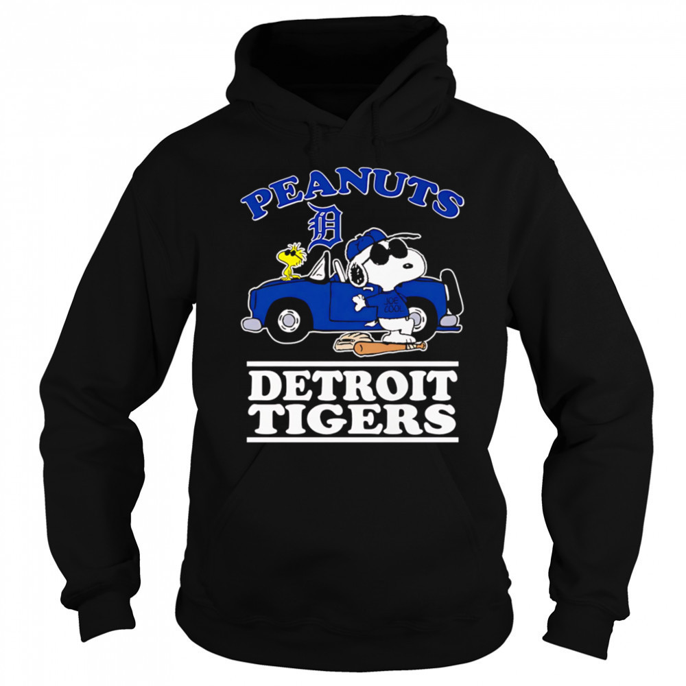 Snoopy and Woodstock Peanuts Detroit Tigers shirt Sweatshirt