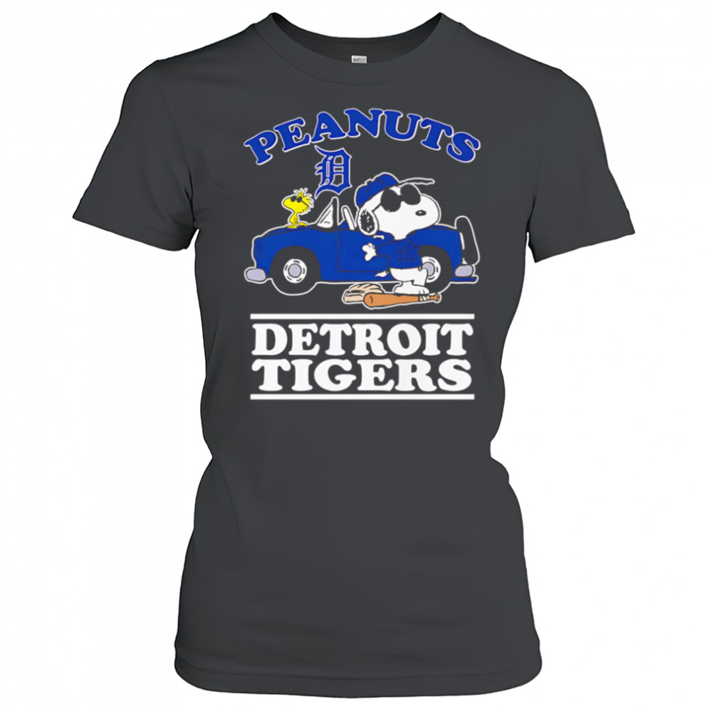 Snoopy and Woodstock Peanuts Detroit Tigers shirt Women's T-shirt