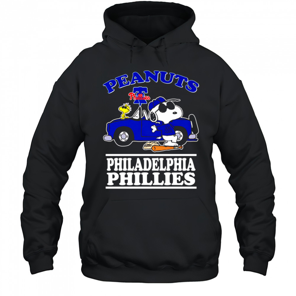 Snoopy and Woodstock Peanuts Philadelphia Phillies shirt Hoodie