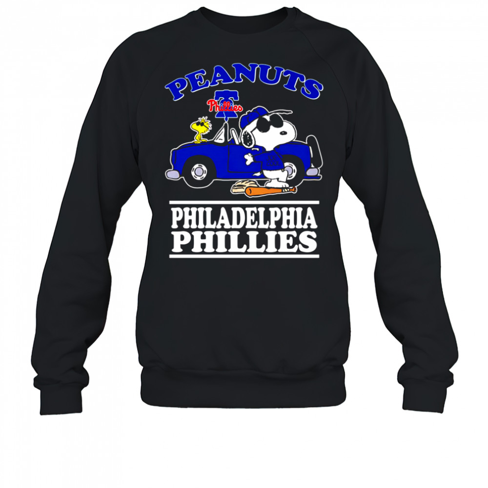 Snoopy and Woodstock Peanuts Philadelphia Phillies shirt Sweatshirt