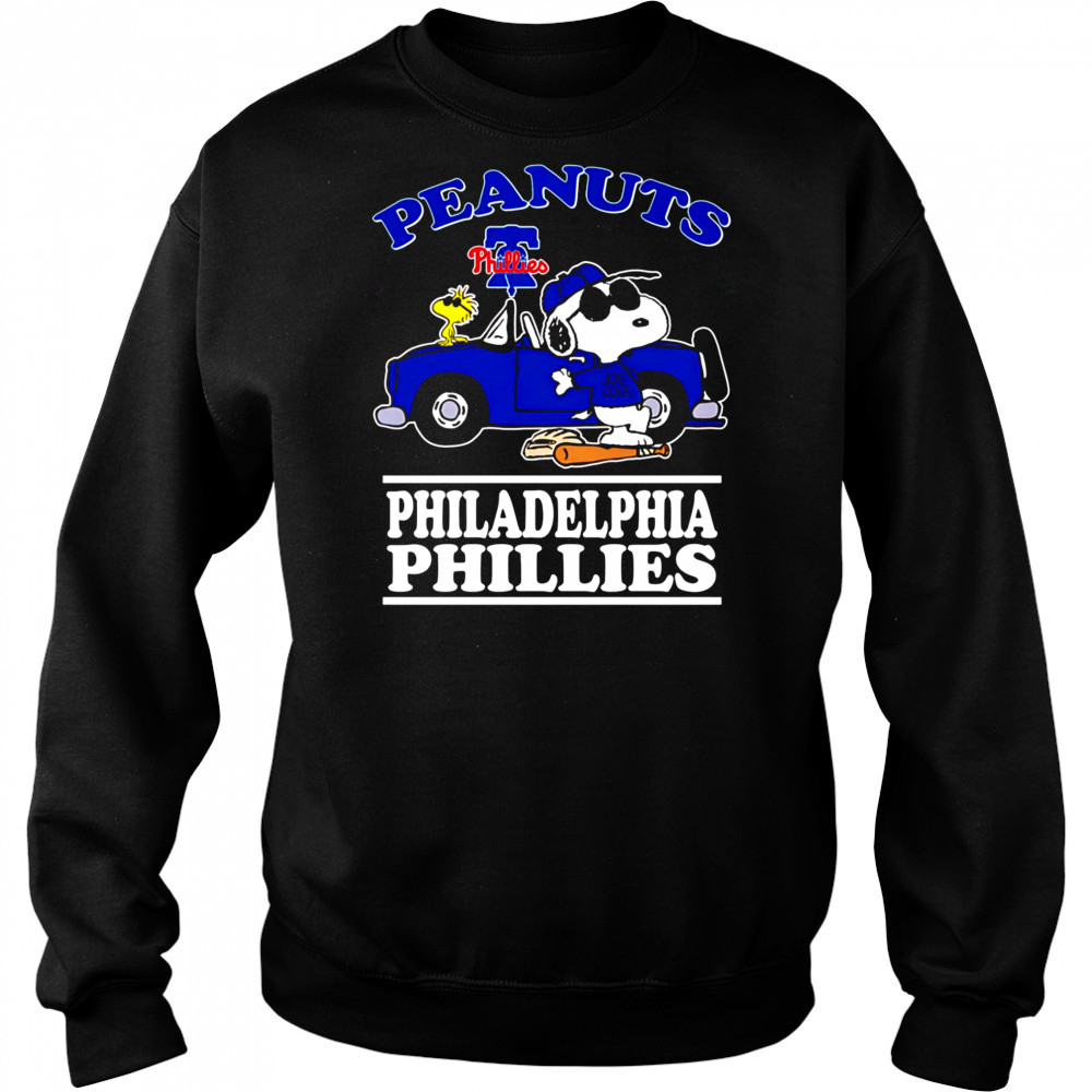 Snoopy and Woodstock Peanuts Philadelphia Phillies shirt Hoodie