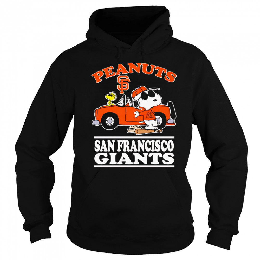 Snoopy and Woodstock Peanuts San Francisco Giants shirt Sweatshirt
