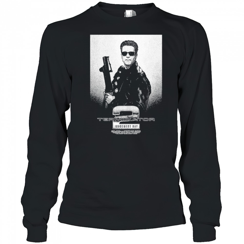 Terminator 2 Judgement Day T-shirt Long Sleeved