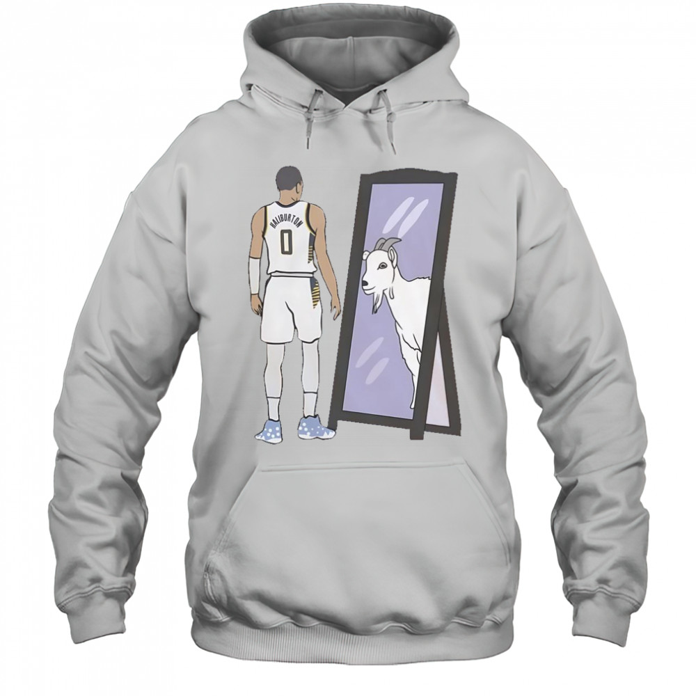 Tyrese Haliburton Mirror Goat Indiana Basketball T-Shirt Hoodie