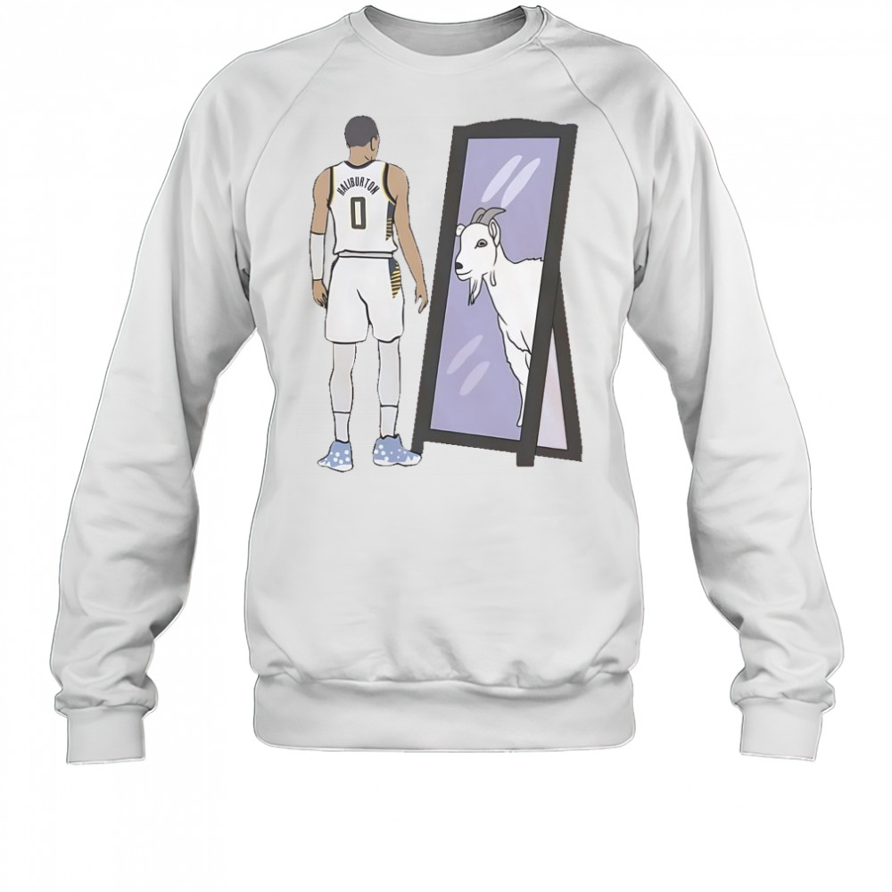 Tyrese Haliburton Mirror Goat Indiana Basketball T-Shirt Sweatshirt