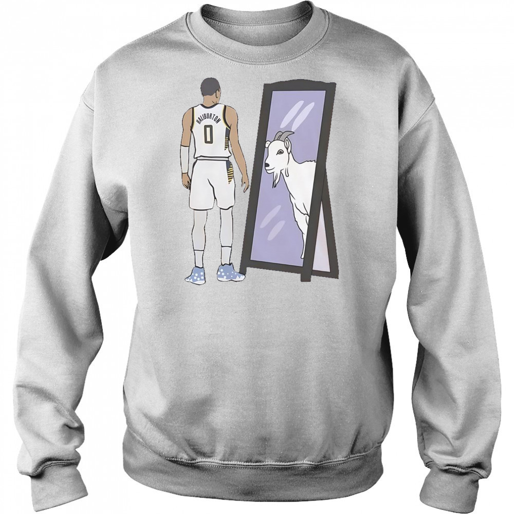 Tyrese Haliburton Mirror Goat Indiana Basketball T-Shirt Hoodie