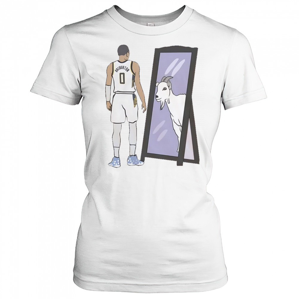 Tyrese Haliburton Mirror Goat Indiana Basketball T-Shirt Women's T-shirt