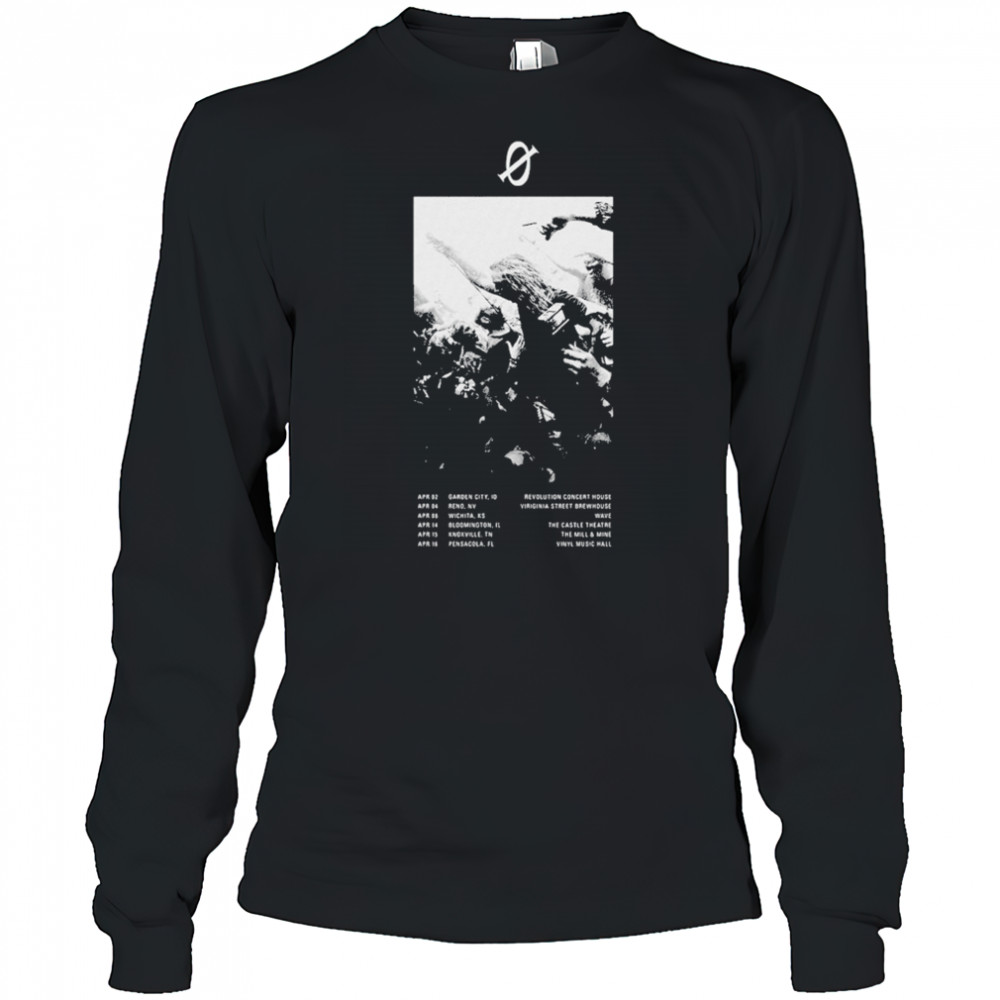 Underoath Spring Tour 2025 T-shirt Long Sleeved