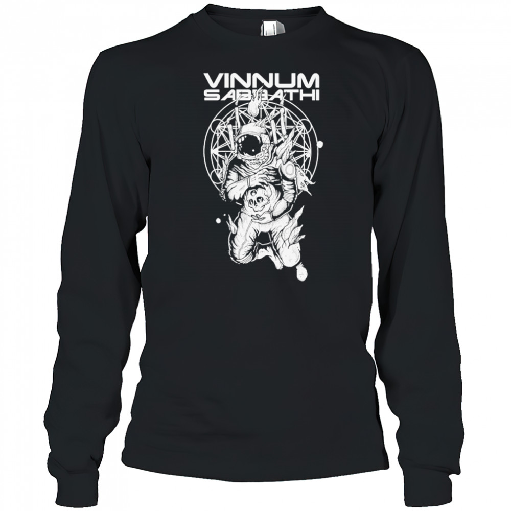 Vinnum Sabbathi Occult Astronaut T-shirt Long Sleeved