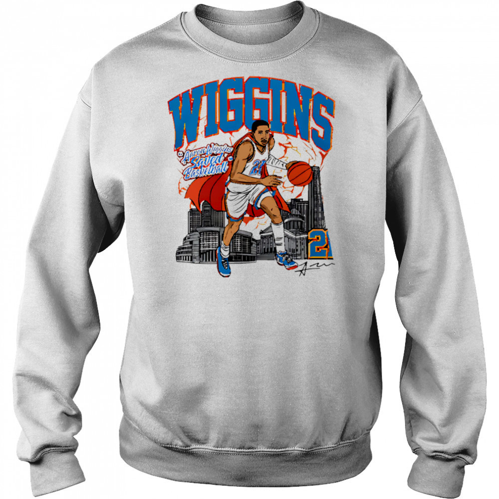 Aaron Wiggins #21 Superhero Saved Basketball shirt Hoodie