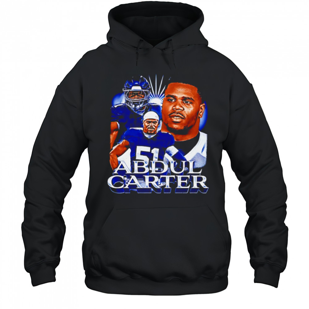 Abdul Carter New York Giants graphic vintage sports shirt Hoodie