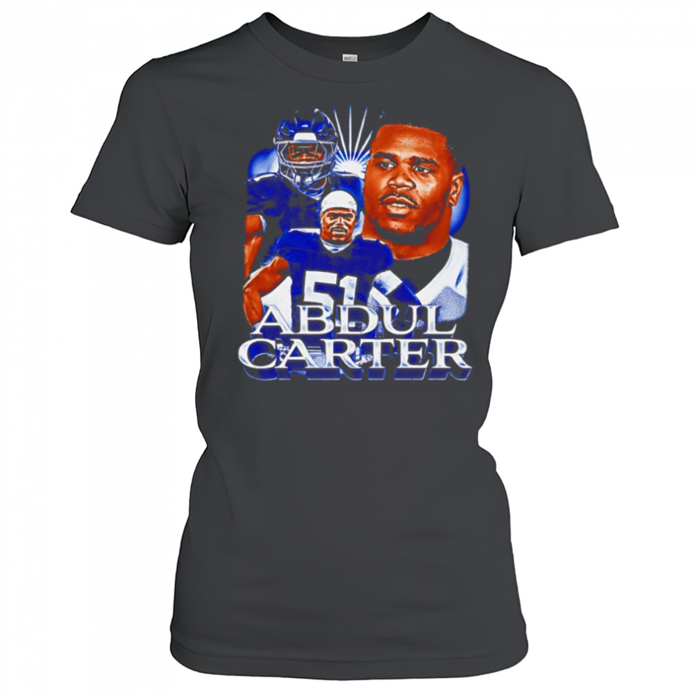 Abdul Carter New York Giants graphic vintage sports shirt Women's T-shirt