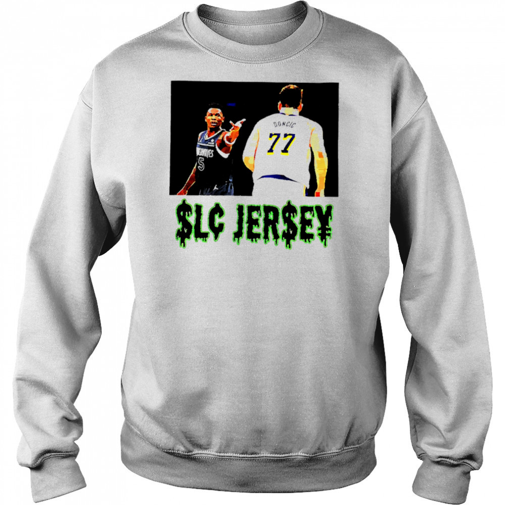 Ae Celly Anthony Edwards Gestures Towards Luka shirt Hoodie
